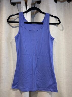 A New Day Purple Scoop Neck Tank